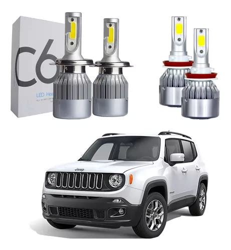 Kit Lamparas Cree Led C H H Jeep Renegade