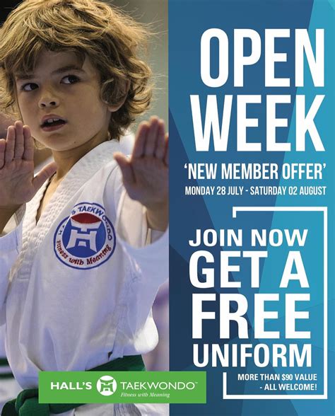 Hall's Taekwondo - Up close and personal with Tiffiny was a great
