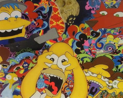 Imagenes Psicodelicas De Los Simpson Puedes Ver La Galeria De Los Memes