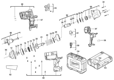 Understanding Milwaukee M18 Parts With Diagrams