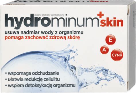 HYDROMINUM Suplement diety pomagajacy usunąć nadmiar wody z organizmu