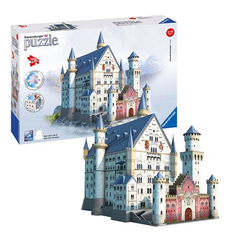 RAVENSBURGER PUZZLE 3D ZAMEK NEUSCHWANSTEIN P12573 7771799577