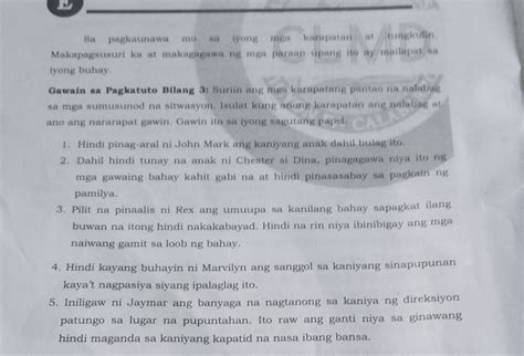 SOLVED Sa Pagkaunawa Mo Sa Iyong Mea Kamapatan At Funykulin