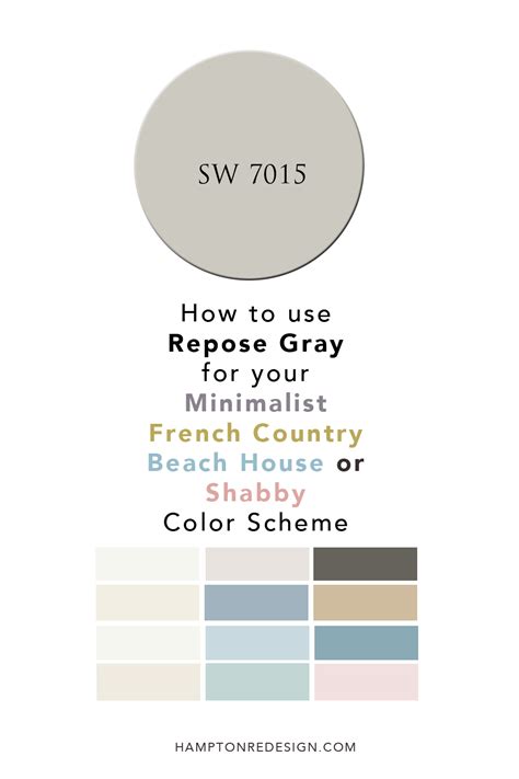 What Colors Coordinate With Sw 7015 Repose Gray Artofit