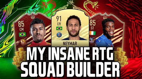 BEST FIFA 21 RTG SQUAD BUILDER FIFA 21 ULTIMATE TEAM TOP 100 FUT