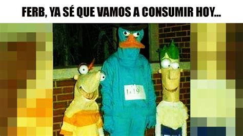 Memes Ferb Ya S Que Vamos A Consumir Hoy Memes Random