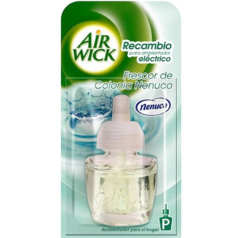 ambientador eléctrico frescor de colonia Nenuco recambio AIR WICK