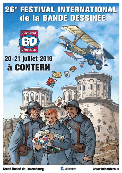 Programme 2019 Festival de la Bande Dessinée Contern