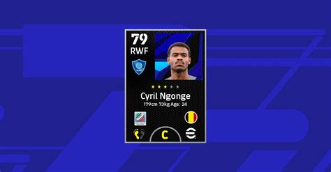 Statistiques De Cyril Ngonge No EFootball 2022