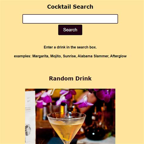 Cocktail Recipes – IMAGINETTE