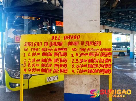 Smooth And Scenic Ride Bus Travel From Davao City To Surigao City With