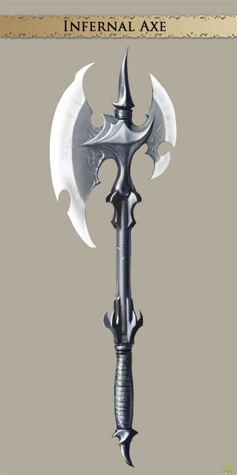 Image - Arcanium Axe Concept Art.jpg - Overlord Wiki - Wikia