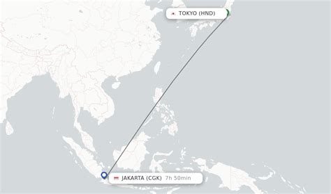 Direct Non Stop Flights From Tokyo To Jakarta Schedules