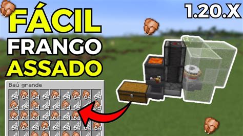 Farm De Frango Assado Automatico Minecraft 1 20 Tutorial Fácil E