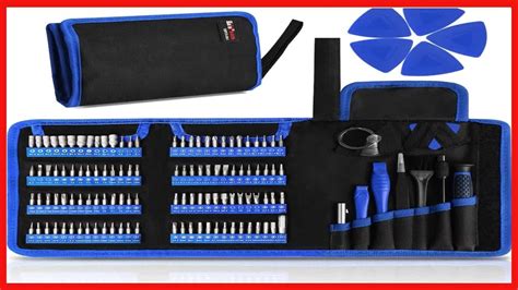 Kaisi 126 In 1 Precision Screwdriver Set With 111 Bits Magnetic Driver