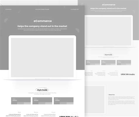 Free Behance Presentation Template 2 Behance