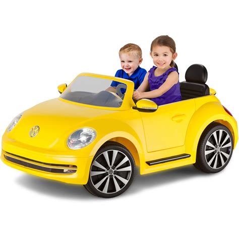 Beetle Convertible 12-Volt Battery-Powered Ride-On Car