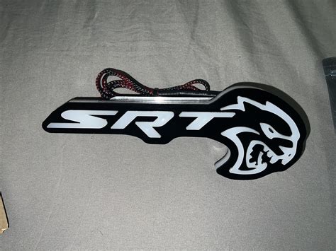 SRT Hellcat Illuminated LED Emblem Badge For Sale In Staten Island NY