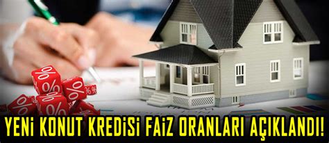 Yeni Konut Kredisi Faiz Oranlar A Kland Sakarya Emlak Lan