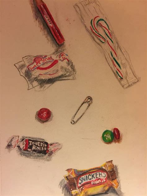 Cool Realistic Candy Drawing 2023 Goulartgomes