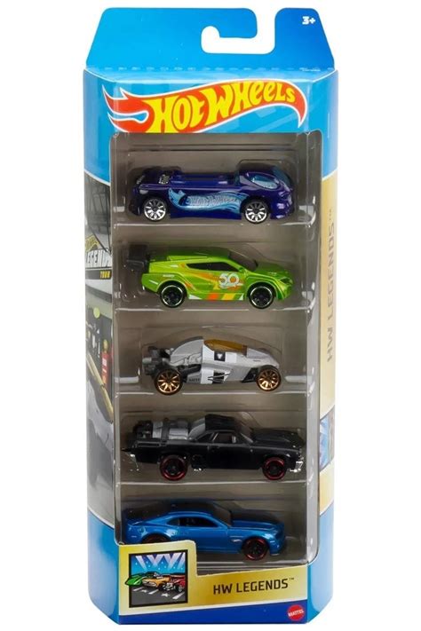 HOT WHEELS Hw Legends li Oyuncak Metal Araba Seti Hotwheels li Diecast Araç Seti Lisanslı
