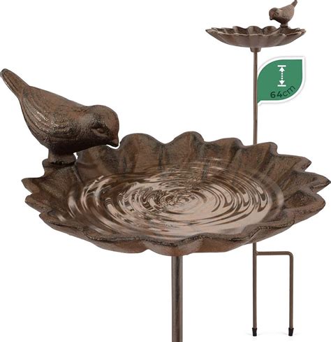 WILDLIFE FRIEND I Vogelbad Staand Vogelbad Tuin Op Stok Hoogte 64cm