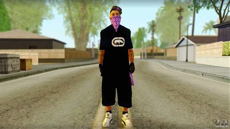 East Side Ballas Skin 2 For Gta San Andreas