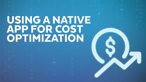 Using A Snowflake Native App For Snowflake Cost Optimization Youtube