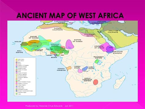 Ancient West Africa Map