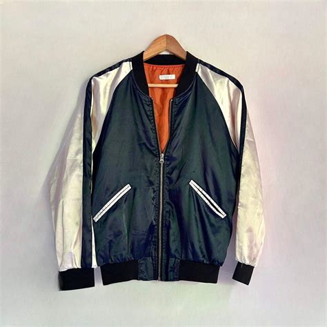 Silk Bomber Jacket, Men's Fashion, Coats, Jackets and Outerwear on ...