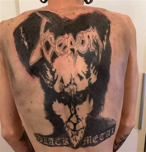 Venom Black Metal Tattoo