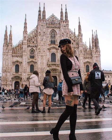 Duomo Di Milano Milan Italy ♡ Italy Fashion Aesthetic Vintage Italy Aesthetic Travel