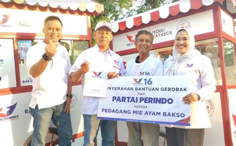 Bacaleg Perindo Vivi Jayabaya Nanti Ada Lagi Pembagian Gerobak Gratis