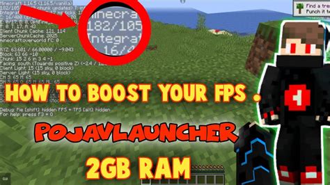 How To F P S Boost On Minecraft Pojavlauncher Increase Your Fps On