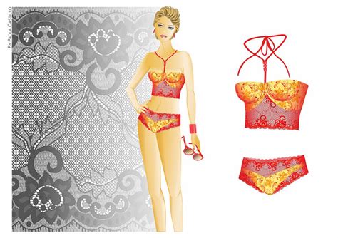 Lingerie Illustrations Women S Underwear And Nightclothes