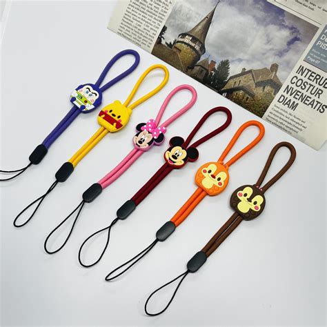 Multi Function Cute Cartoon Mickey Minnie Winnie The Pooh Hand Strap