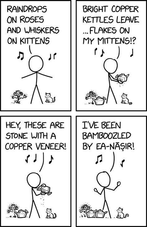 xkcd ea-nasir comic | Complaint Tablet to Ea-nasir | Know Your Meme