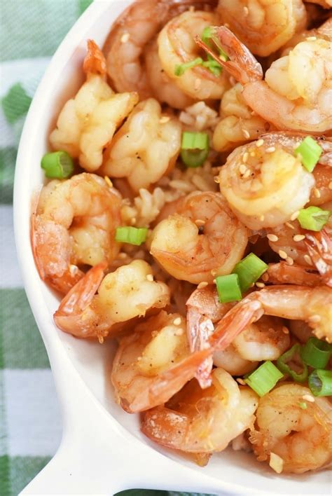 Quick Honey Lime Shrimp