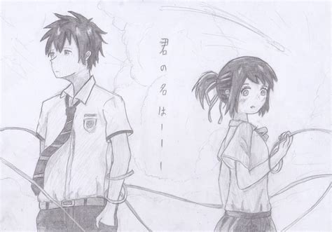 Taki And Mitsuha By Irvine Lee On Deviantart