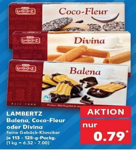 Lambertz Balena Coco Fleur Oder Divina Tilbud Hos Kaufland