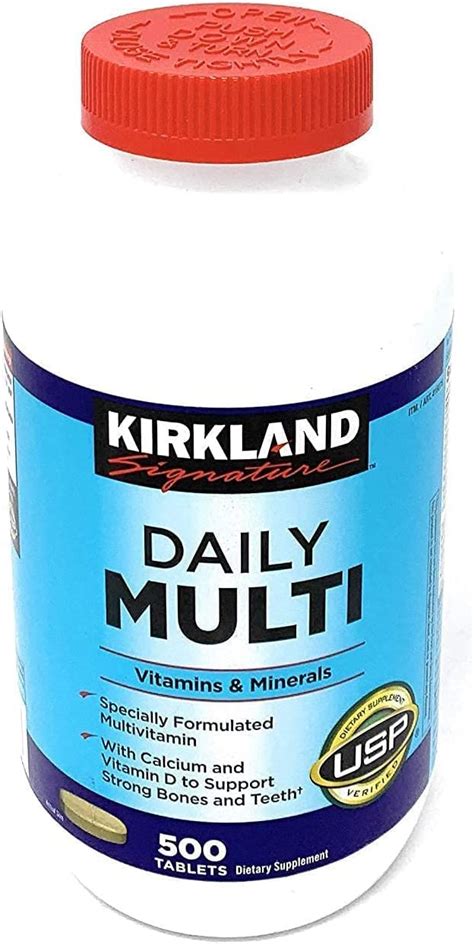 Kirkland Signature Daily Multi Vitamins And Minerals 500 Tablets Â„¢ Buy Online At Best Price In