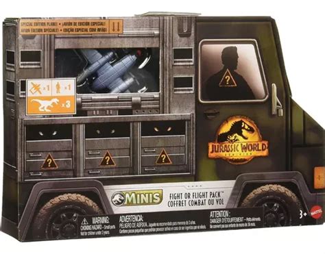 Jurassic World Dominion Minis Fight Or Flight Pack Figuras Mercadolibre