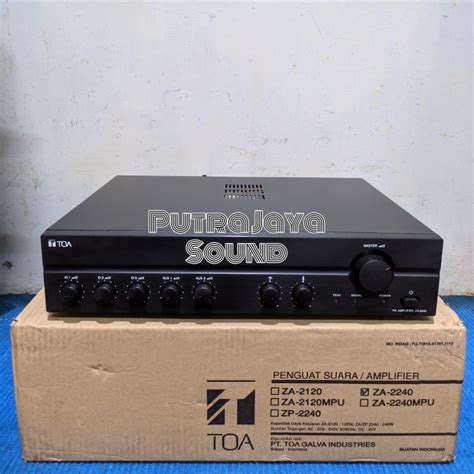 Jual Amplifier Toa Za Za Za Watt Ampli Toa