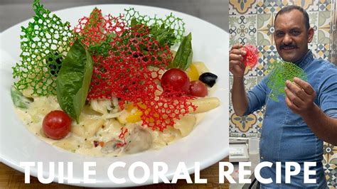 Tuile Coral Recipe How To Make Perfect Coral Tuile Lace Tuiles