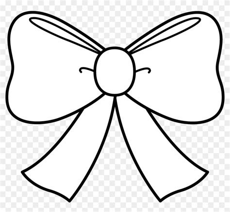 Best Photos Of Cheer Bow Outline - Best Photos Of Cheer Bow Outline - Free Transparent PNG ...