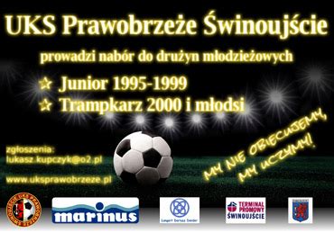 Świnoujście iswinoujscie pl Nabór do drużyn młodzieżowych