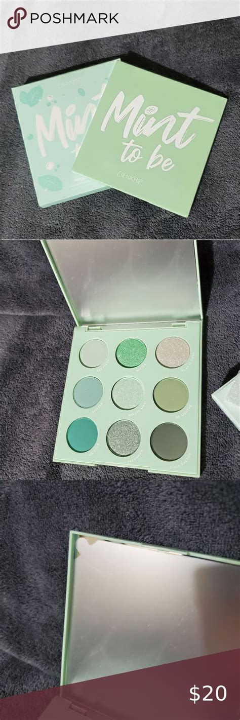 Colourpop Mint To Be Palette Colourpop Palette Mint