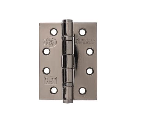 Atlantic Ball Bearing Hinges Grade 13 102x76mm Black Nickel