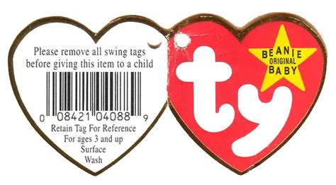 Beaniepedia Beanie Baby Swing Tags Beanie Babies Online Database