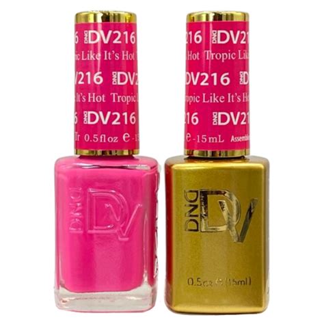 216 Tropic Like It S Hot Gel And Polish Diva Duo By Dnd